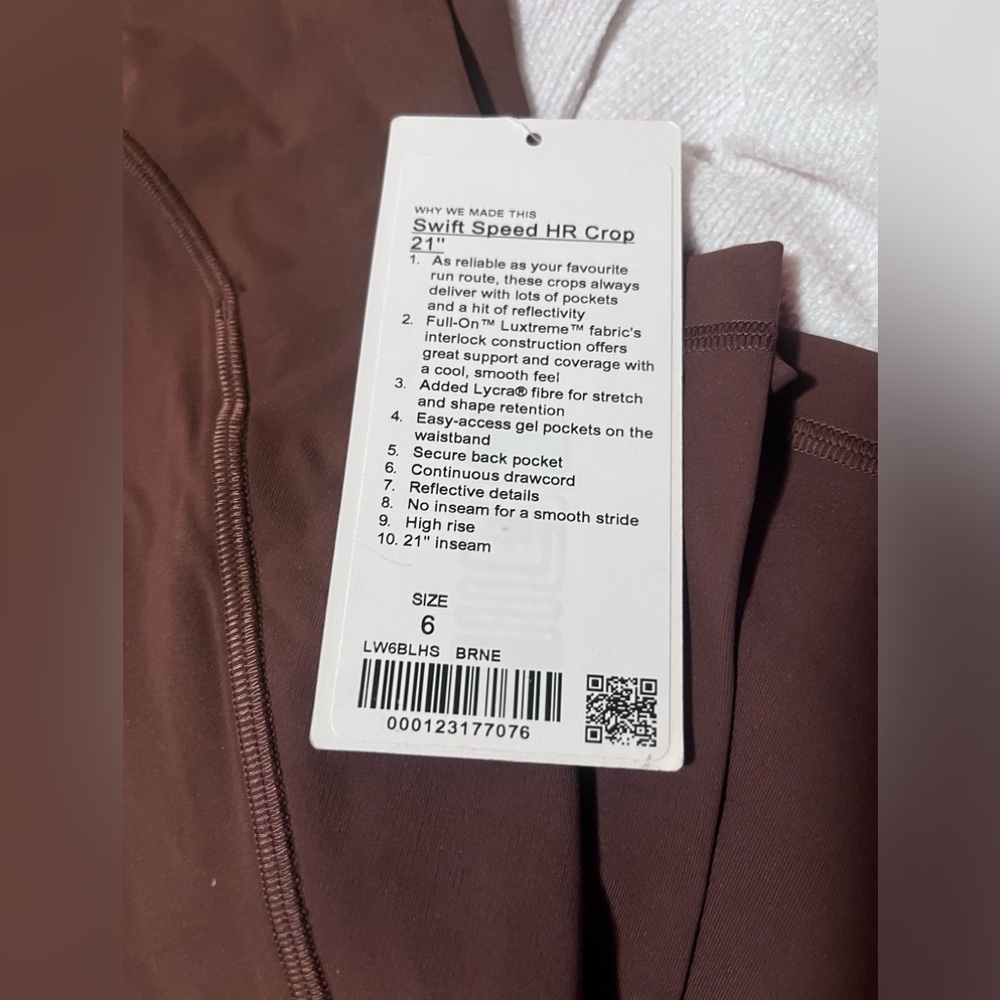 Nwt Lululemon Swift speed